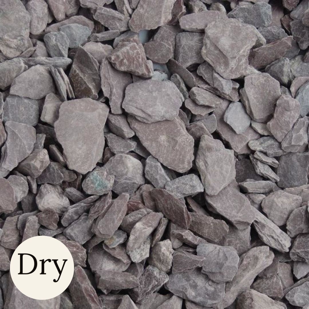40mm Plum Slate Chippings - Image 3